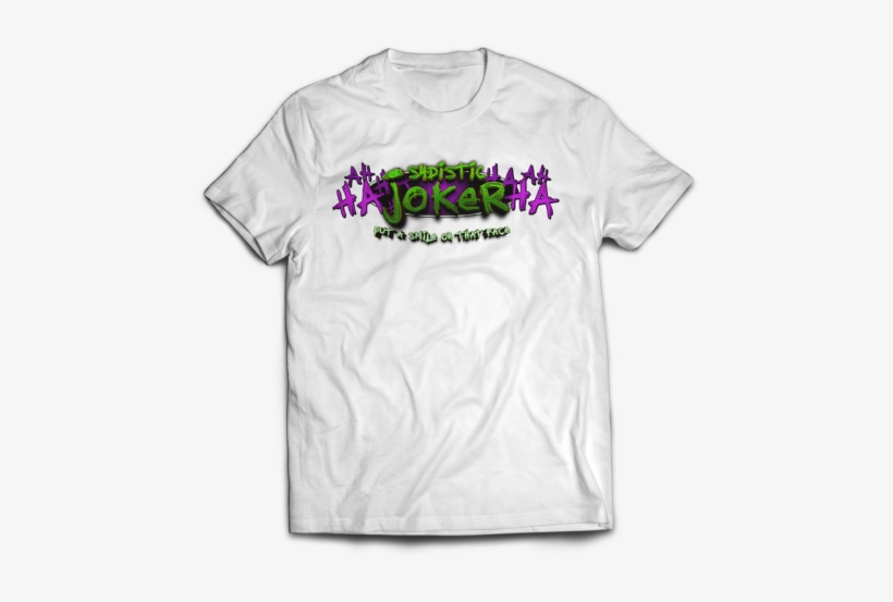 S4distic Joker Hahaha- Tee - All Men Are Created Equal But Only, transparent png #3111534