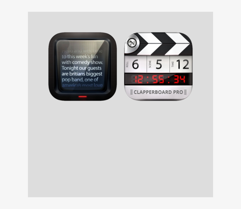 Clapperboard & Teleprompter Pro On The App Store - Watch Phone, transparent png #3111784