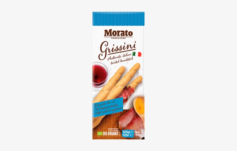 Bio-organic Breadsticks - Organic Grissini (breadsticks) By Morato Pane, transparent png #3111785