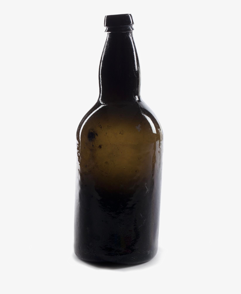 Green Glass Bottle - Glass Bottle, transparent png #3111831