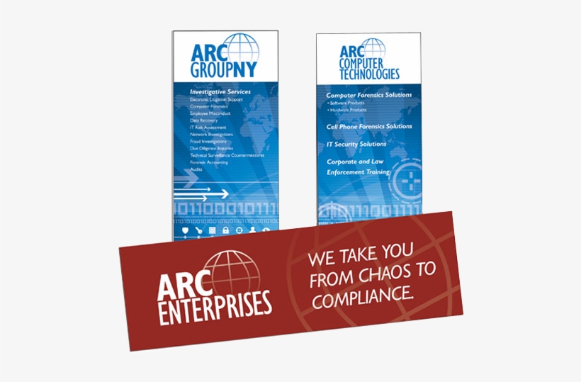 Arc Group Vertical And Horizontal 6 Foot Banners - Information Communication Technology, transparent png #3112319