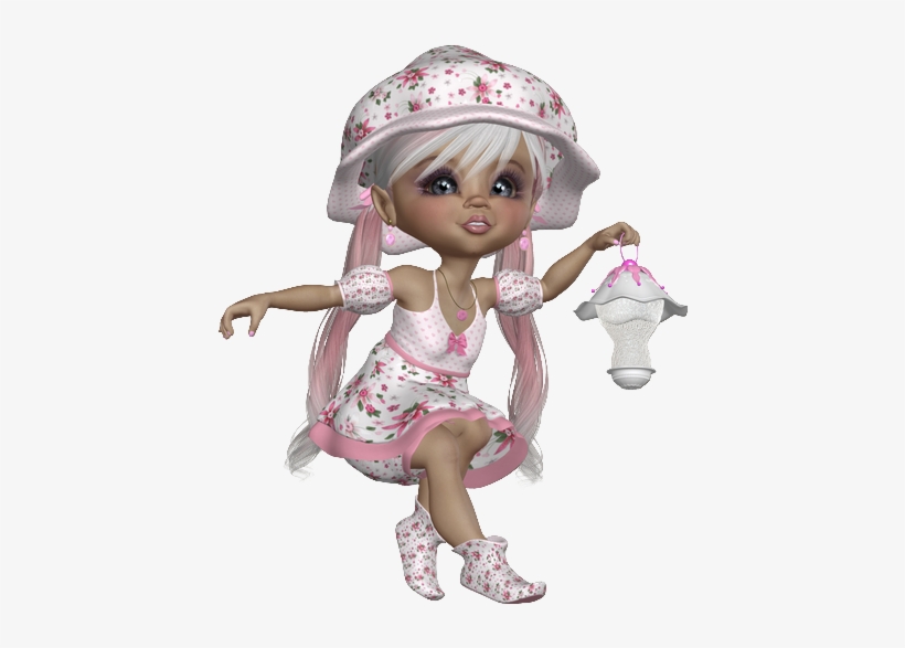 Tube, Digital Art, Ma Petite, Troll Dolls, Petite Fille - Doll, transparent png #3112399