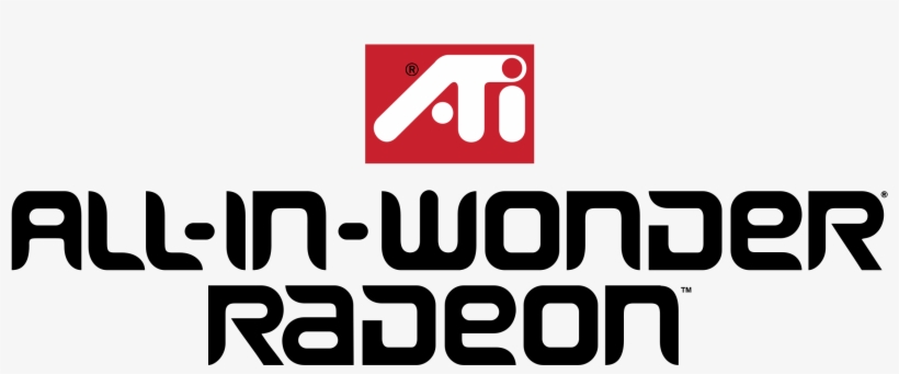 Ati All In Wonder Logo Png Transparent - All-in-wonder, transparent png #3112632