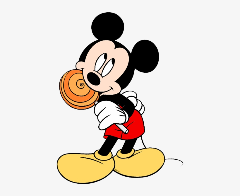 Download Clipart Royalty Free Library Alfred Philippe - Cartoon Mickey Mouse Eating, transparent png #3112704