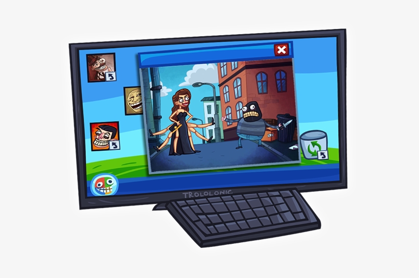 Face Off Against The Craziest Internet Memes Out There - Personal Computer, transparent png #3112705