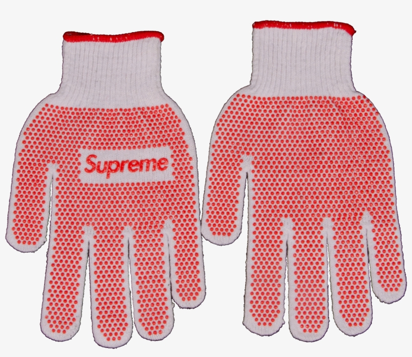 Supreme Grip Work Gloves - Supreme Gloves Transparent, transparent png #3112808