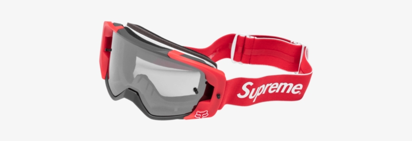 Supreme / Fox Racing Goggles Red - Supreme Fox Racing Vue Goggles, transparent png #3112834