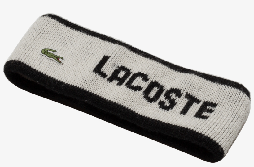 Prev - White Lacoste Headband, transparent png #3112876