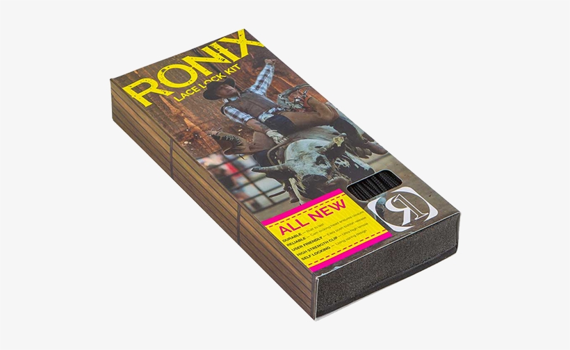 2017 Ronix Lace Lock Kit - Ronix Lace Lock Replacement Kit / Black, transparent png #3113034