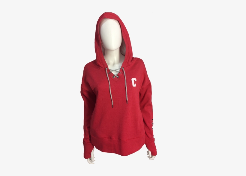 Women's Lace Up Hoodie - Hoodie, transparent png #3113471