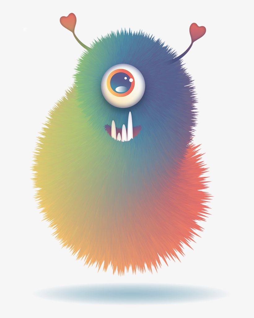 Adobe Create On Twitter - Cute Monsters Project, transparent png #3113754