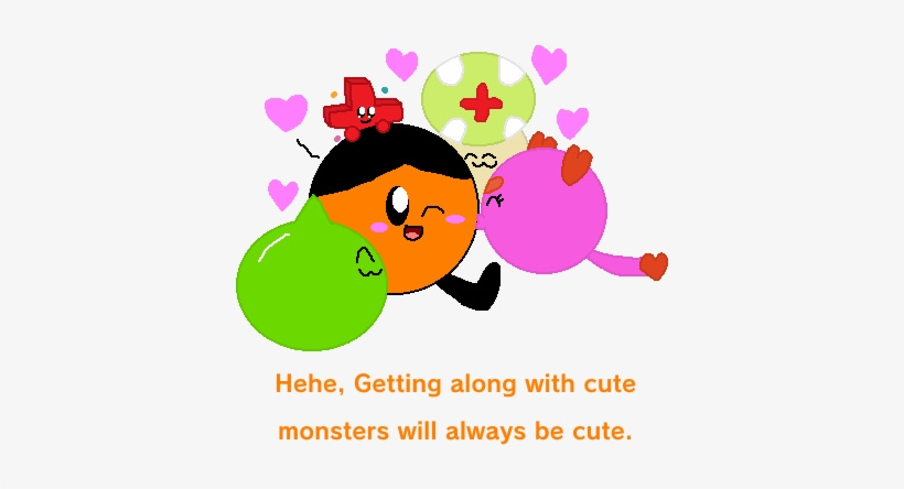 Playing With Cute Monsters, transparent png #3113775