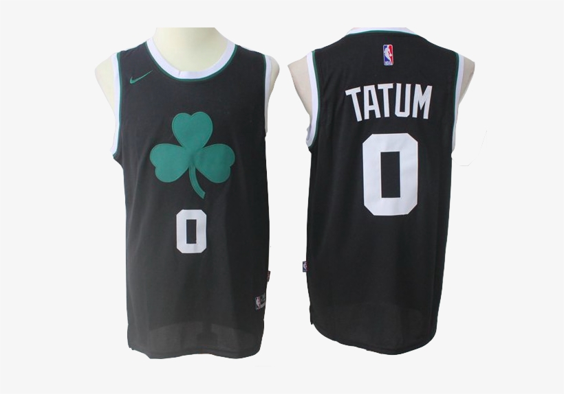 Boston Celtics Jersey - Boston Celtics Jersey - Jayson Tatum Black Jersey, transparent png #3113872