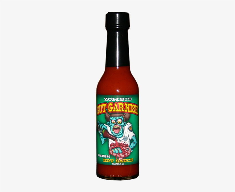 Zombie Gut Garnish Habanero Hot Sauce $6 - Zombie Gut Garnish Habanero Hot Sauce, transparent png #3114005