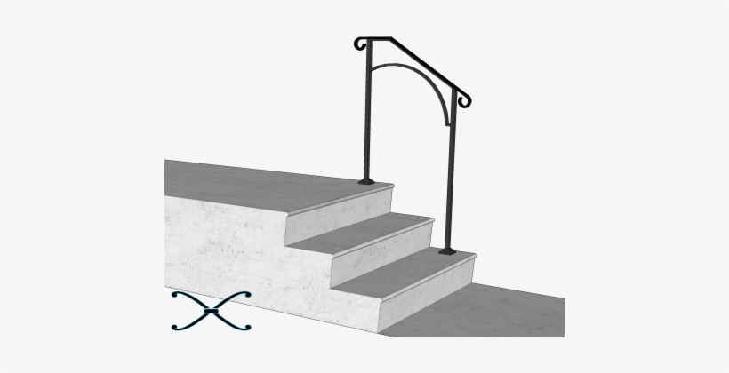 00 Out Of - 4 Step Handrail Kit, transparent png #3114402