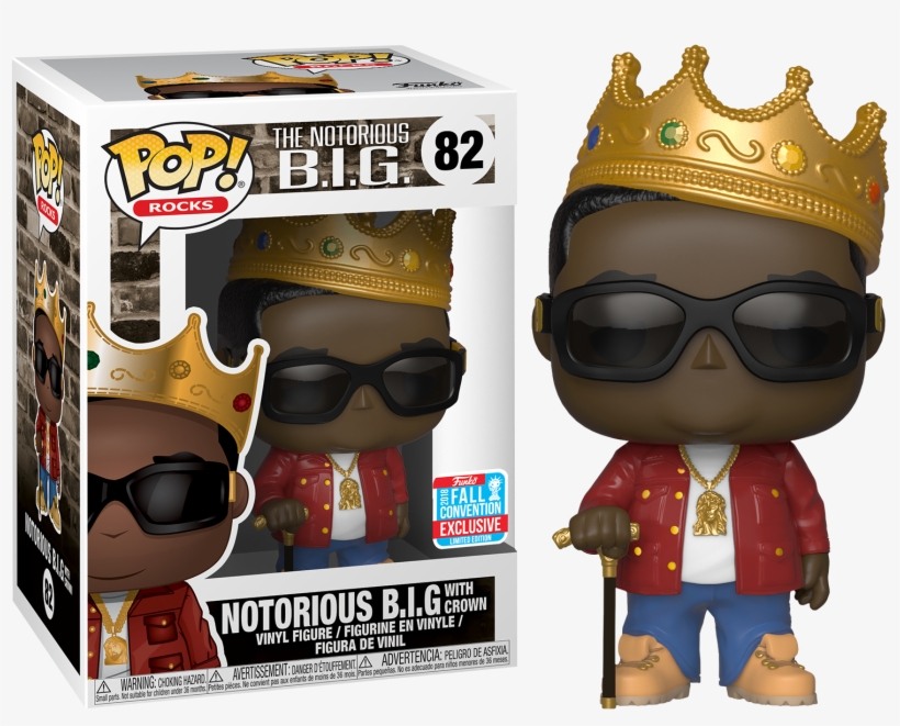 Notorious B - I - G - - Notorious B - I - G - With - Funko Pop Nycc 2018, transparent png #3114471