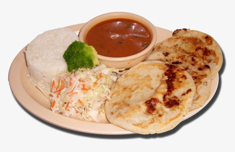Visita Nuestro Pupuseria - Plato De Pupusas Png, transparent png #3114709