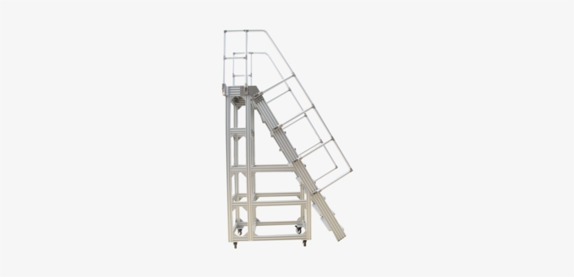 Modular Aluminum Staircase, Platform, Handrail For - Stairs, transparent png #3114712