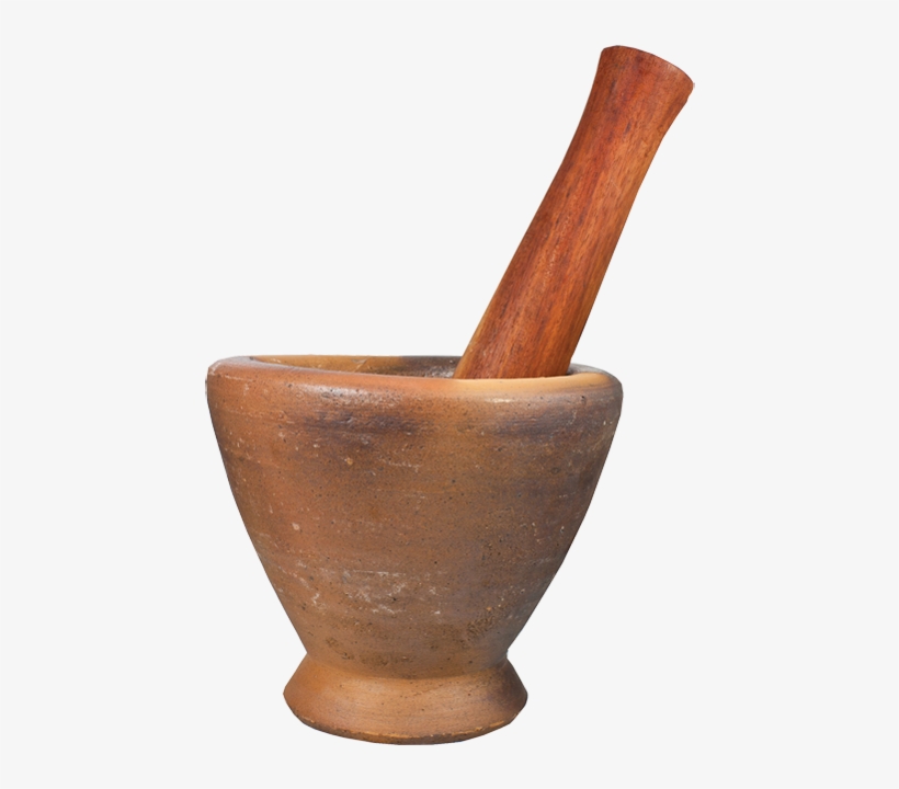Clay Mortar Pestle - Clay, transparent png #3114849