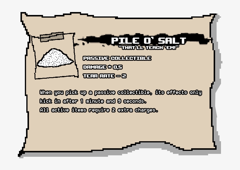 Ideaafterbirth Item Idea - Binding Of Isaac The Pile, transparent png #3114914
