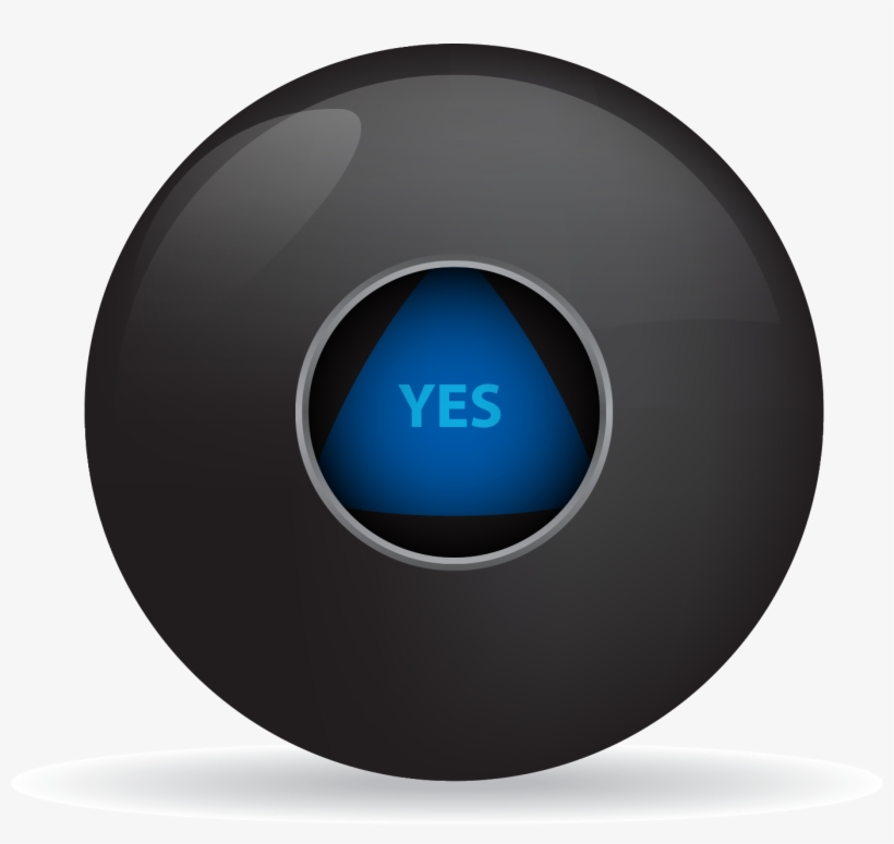 Magic 8 Ball - Yes Snowboards, transparent png #3114917