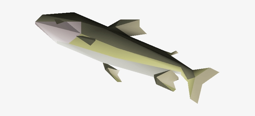 Leaping Trout Is A Fish Which Requires 48 Fishing, - Leaping Trout Osrs, transparent png #3115094