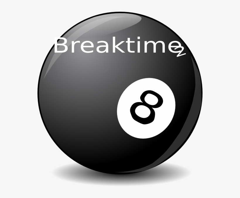 How To Set Use Breaktime Logo 8ball Clipart - Portable Network Graphics, transparent png #3115116