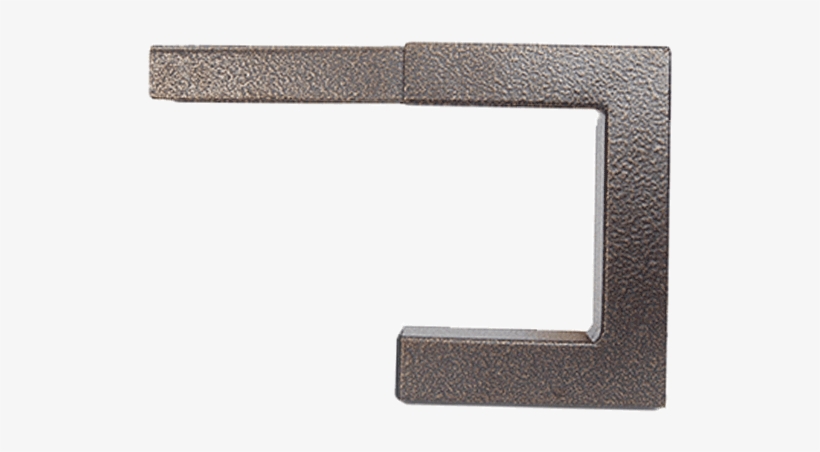 Fortress Iron Square Handrail Return - Picture Frame, transparent png #3115135