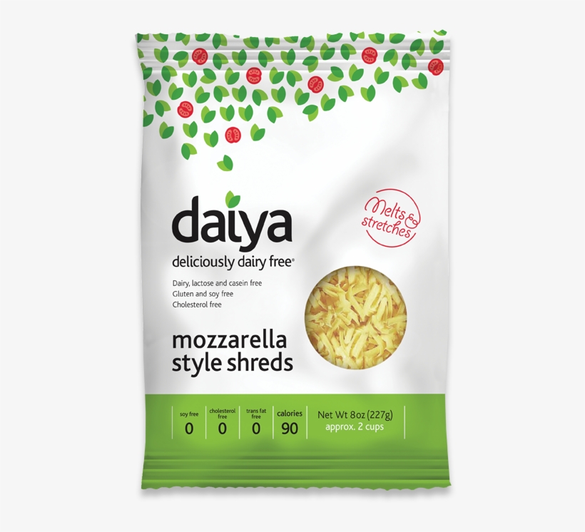 "meltable & Stretchy" Daiya Mozzarella Low Protein - Dairy Free Cheese, transparent png #3115875