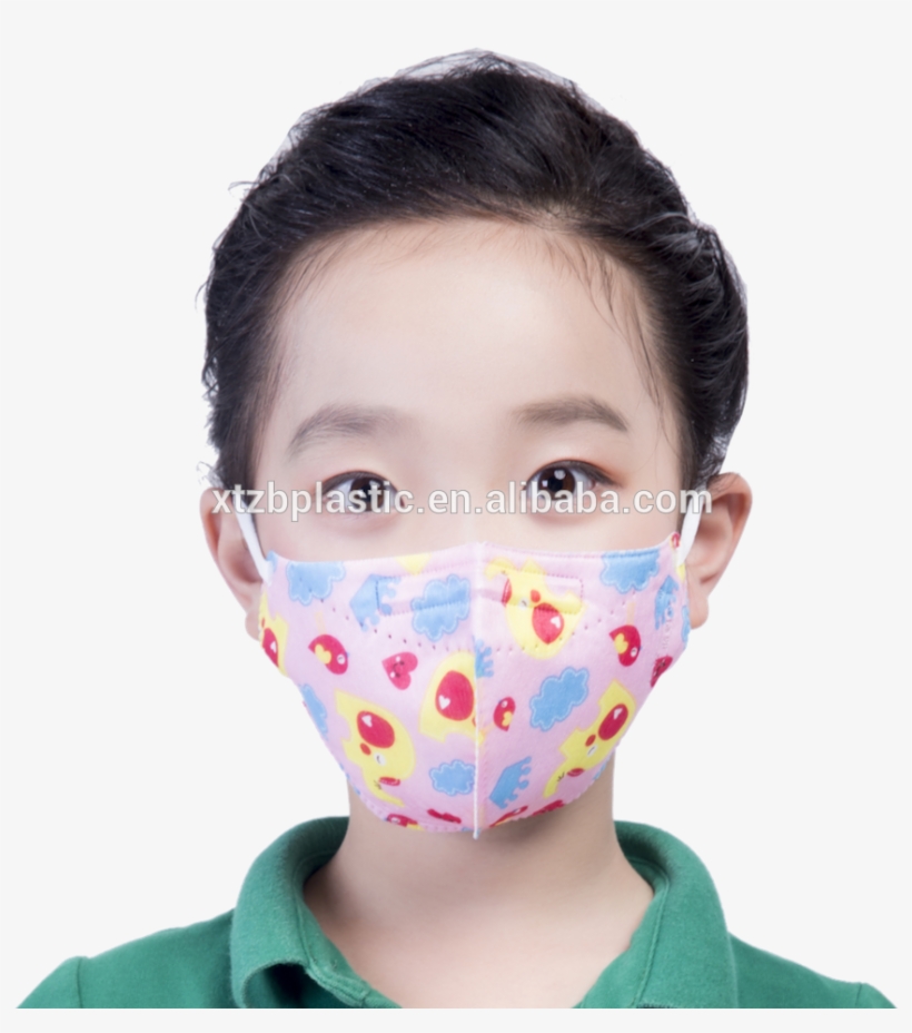 Cartoon Printed Medical's Face Mask Non-woven Made - Pm2.5, transparent png #3115921
