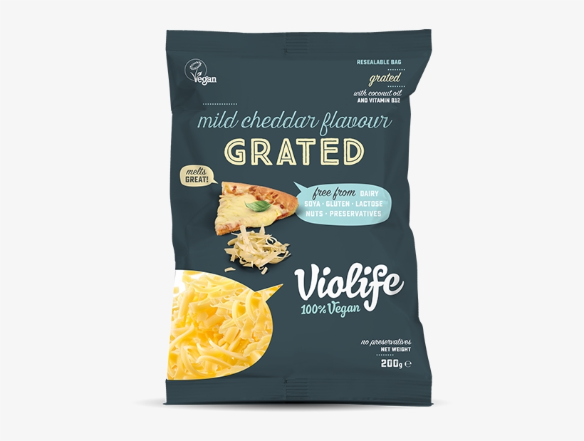 Violife Grated Cheese, transparent png #3115946