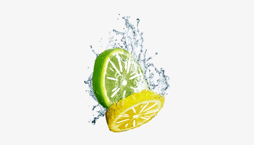 Sierra Mist Lemon & Lime Behind The Can - Water Splash, transparent png #3115947