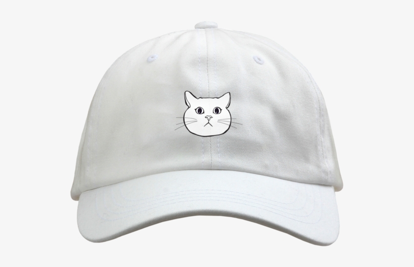 White Dad Hat - Baseball Cap, transparent png #3116010