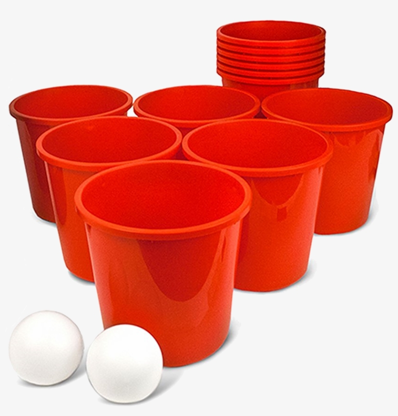 Giant Bucketpong Game - Beer Pong, transparent png #3116298