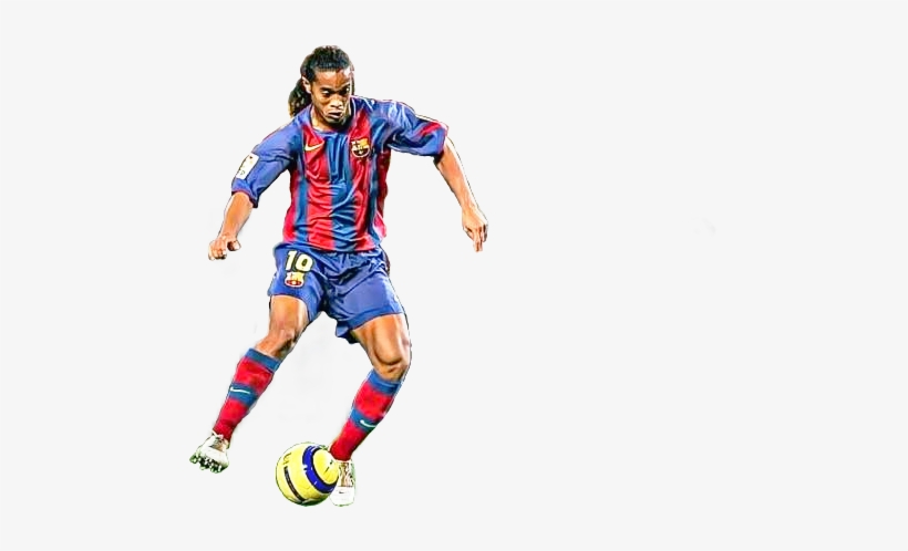 Ronaldinho Ronaldinhogaúcho Barcelona - Kick Up A Soccer Ball, transparent png #3116485