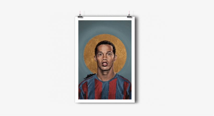 Icons, Ronaldinho - Sportler & Sportlerinnen Fußball Bilder Auf Leinwand, transparent png #3116527