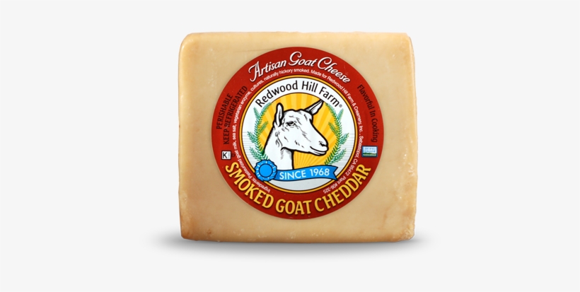You May Also Like Cheese - Redwood Hill Farm Artisan Smoked Goat Cheddar Cheese, transparent png #3116886