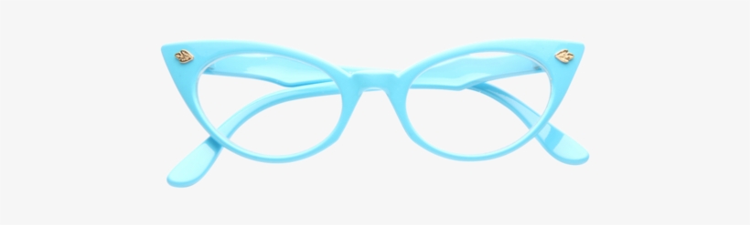 Hayworth Sharp Point Cat Eye Clear Glasses - Eye, transparent png #3116934
