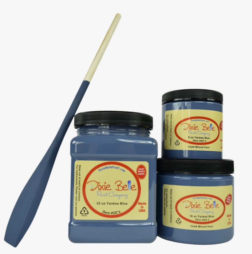 Yankee Blue Chalk Mineral Paint - Dixie Belle Paint Company Chalk Finish Furniture Palmetto, transparent png #3116960