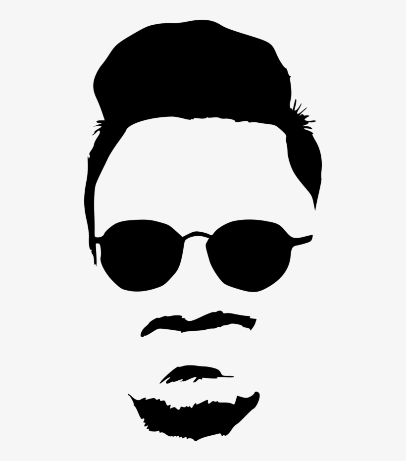 Free Png Hipster With Sunglasses Silhouette Png Images - Portable Network Graphics, transparent png #3117025