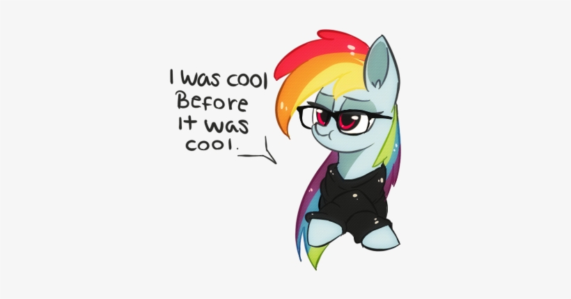 Aureai, Bust, Cute, Dialogue, Glasses, Hipster, Lidded - Rainbow Dash With Glasses, transparent png #3117100
