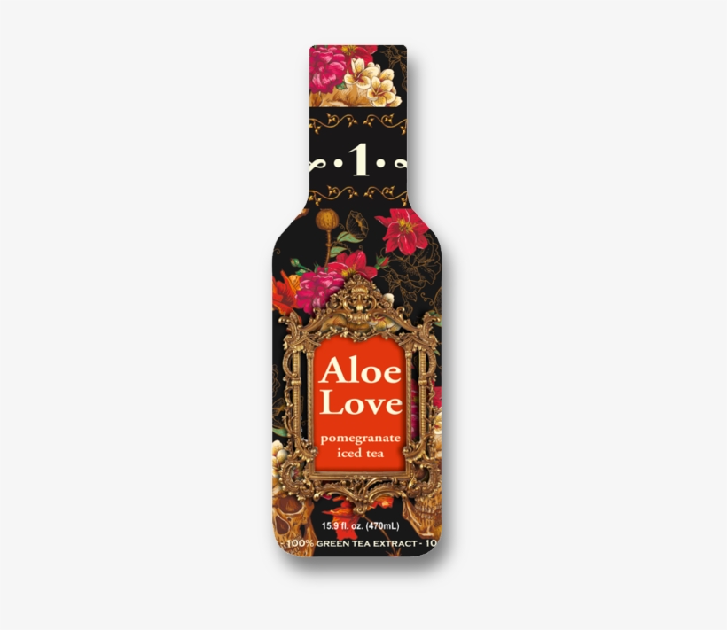 30% Natural Aloe Vera Juice & Pulp , Cane Sugar, Natural - Aloe Love Iced Tea Botle Png, transparent png #3117124