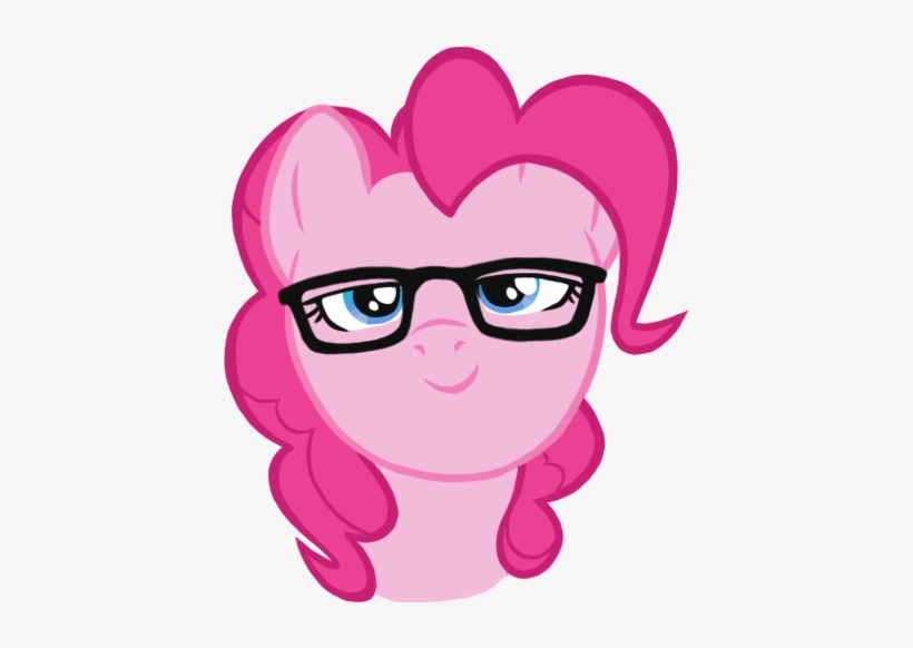 Earth Pony, Female, Glasses, Hipster, Looking At You, - Painting, transparent png #3117149