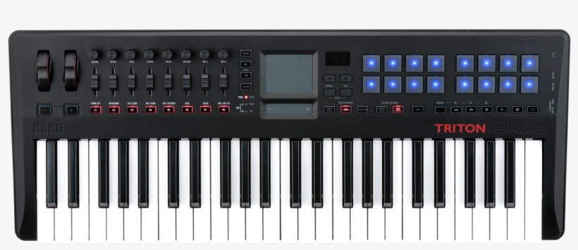 Top - Korg Triton Taktile 49-key Usb Controller, transparent png #3117582