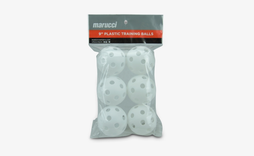 Plastic Training Ball Set - Marucci Wiffle Ball Set, transparent png #3117731