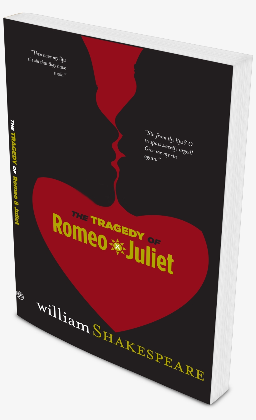 Romeo & Juliet Book Cover - Graphic Design, transparent png #3117837