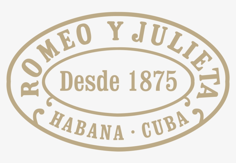 Named After William Shakespeare's Tragic Lovers, The - Romeo Y Julieta Habana Logo, transparent png #3117856