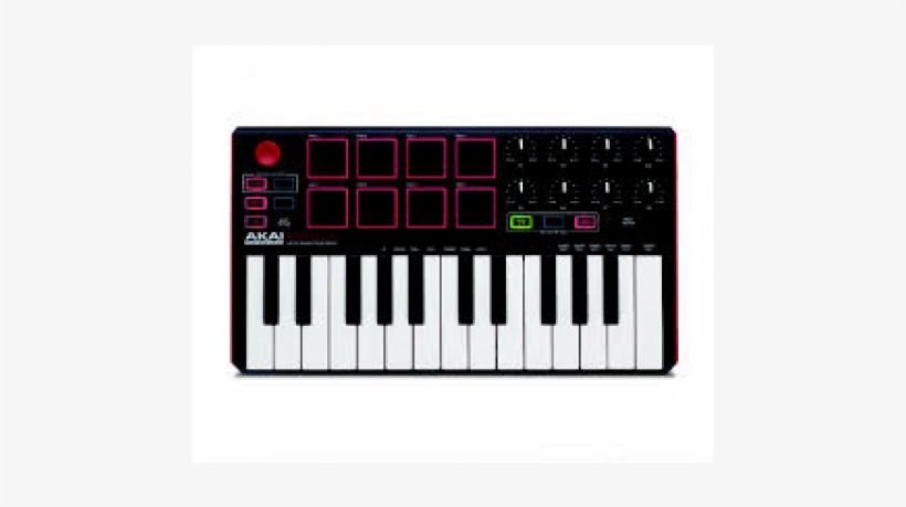 Akai Mpk Mini 25 Key Mini Mk2 - Piano Akai Mpk Mini, transparent png #3118114