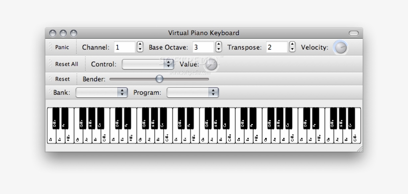 Mac Piano Keyboard, transparent png #3118148