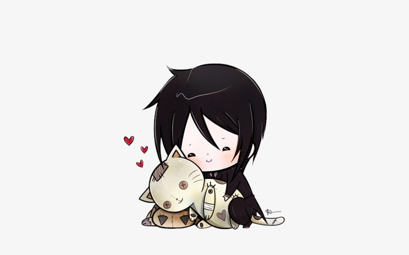 Kuroshitsuji, Chibi, And Sebastian Image - Chibi Anime Black Butler, transparent png #3118228